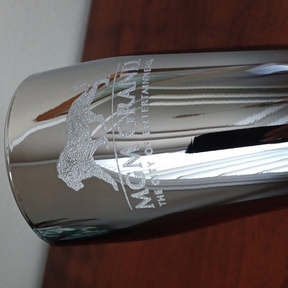 VINTAGE MGM Casino Las Vegas Souvenir Silver Pilsner Glass - Picture 10 of 11